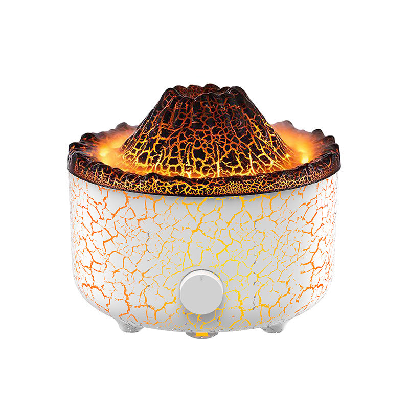 Nouveau diffuseur d'humidificateur d'air à flamme de méduse de vaporisateur de machine d'aromathérapie d'humidificateur de volcan créatif